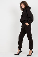 Long sleeves hooded sweatshirt and pants