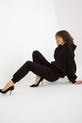 Long sleeves hooded sweatshirt and pants