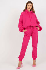 Long sleeves hooded sweatshirt and pants