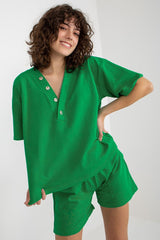 Tracksuit set consisting of a blouse and shorts