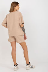 Tracksuit set consisting of a blouse and shorts