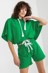 Tracksuit set consisting of a blouse and shorts