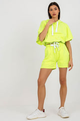 Tracksuit set consisting of a blouse and shorts