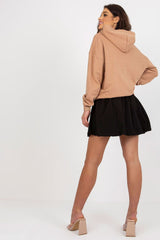 Long sleeves sweatshirt and skirt set