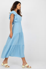 Long  sleeveless summer dress