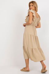 Long  sleeveless summer dress