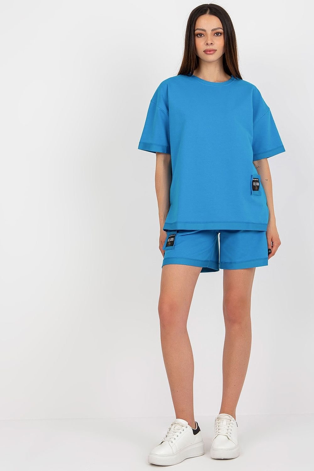 Cotton  short sleeves T-shirt and shorts set