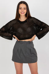 Mini skirt with a slightly flared cut