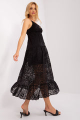 Lace dress with adjustable straps