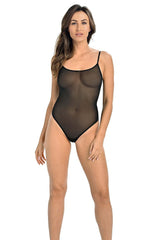 Elegant transparent mesh shapewear