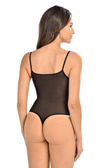 Elegant transparent mesh shapewear