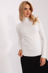 Classic cut with a ribbed fabric sweater