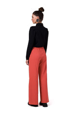 Women cotton knit fabric pants