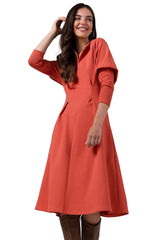 Long sleeves lovely day dress