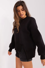 Long sleeves round neck sweatshirt