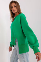 Long sleeves round neck sweatshirt