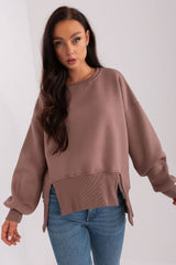 Long sleeves round neck sweatshirt