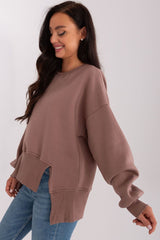 Long sleeves round neck sweatshirt