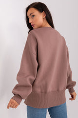 Long sleeves round neck sweatshirt