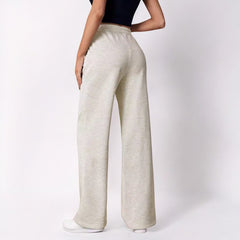 Straight Casual High Waist Wide Leg Pants