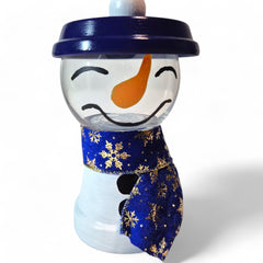 Handmade Snowman Treat Jar