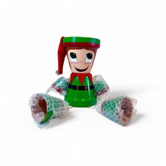 Handmade Christmas Elf Pot