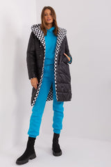 Double-sided down quilted jacket