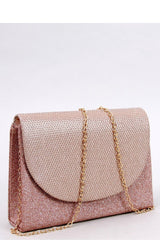 Envelope clutch bag on a delicate chain