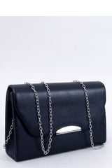 Envelope clutch bag fastens with a magnetic clasp