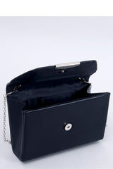 Envelope clutch bag fastens with a magnetic clasp