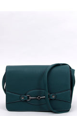 Green messenger bag with adjustable strap