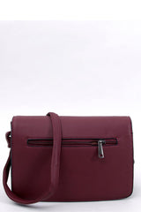 Red messenger bag with adjustable strap