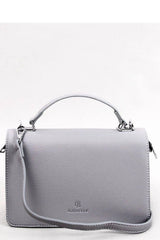 Gray messenger bag long adjustable strap